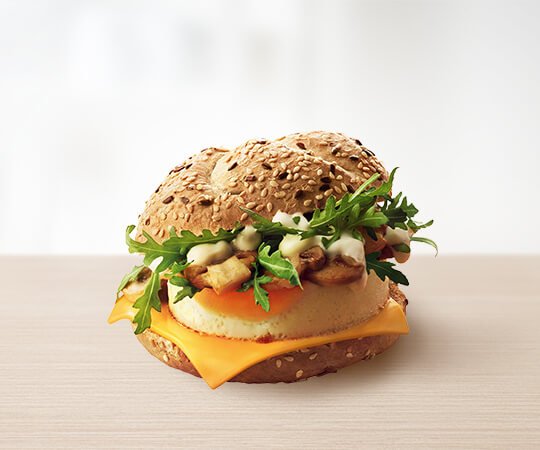 Egg & Mushroom Kaiser Roll — McDonald's Poland