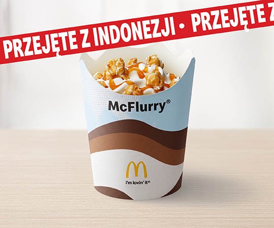 McFlurry Popcorn — McDonald's Poland