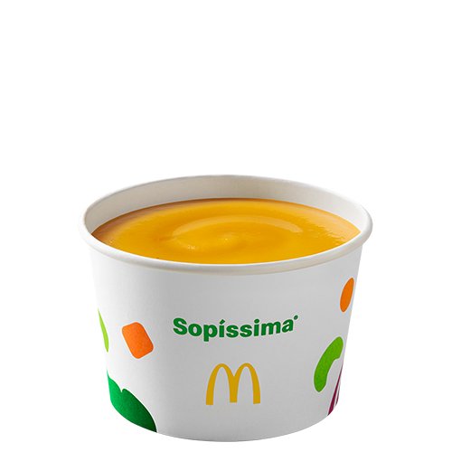 Cream of Carrot Soup — McDonald's Portugal