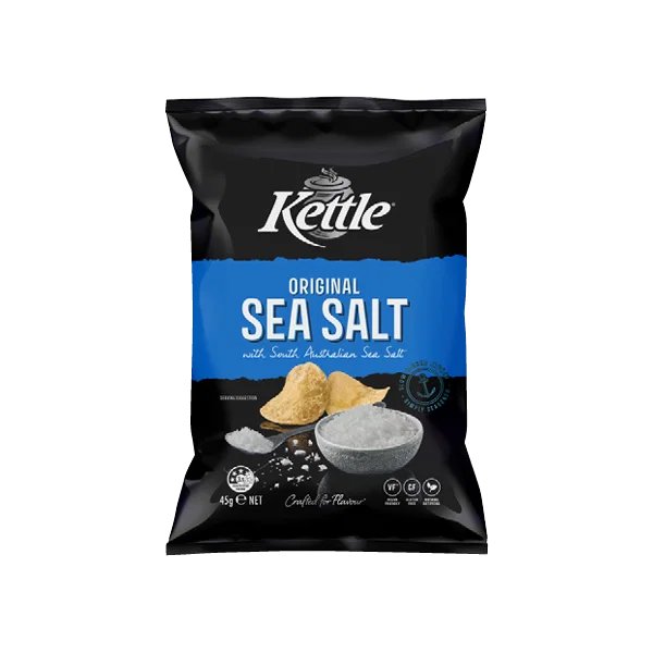Kettle Chips Original Sea Salt 45g — Starbucks Australia