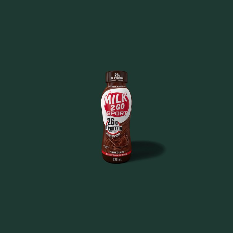 Milk2Go Chocolate Protein Shake — Starbucks Canada