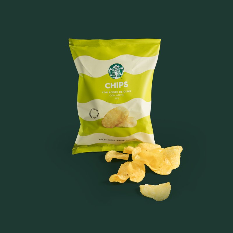 Olive Oil Potato Chips — Starbucks Spain