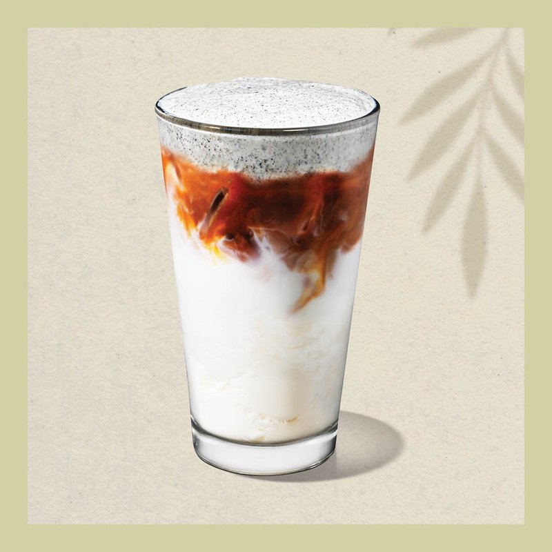 Iced Black Sesame Latte (with Tofu Pudding) — Starbucks Hong Kong