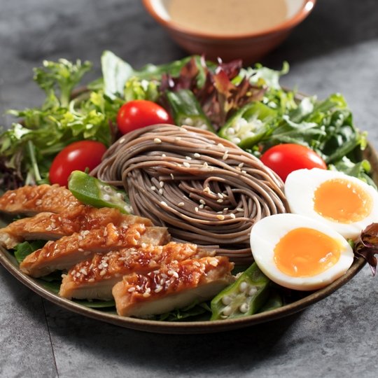 Soba Noodle with Teriyaki Chicken Salad — Starbucks Hong Kong