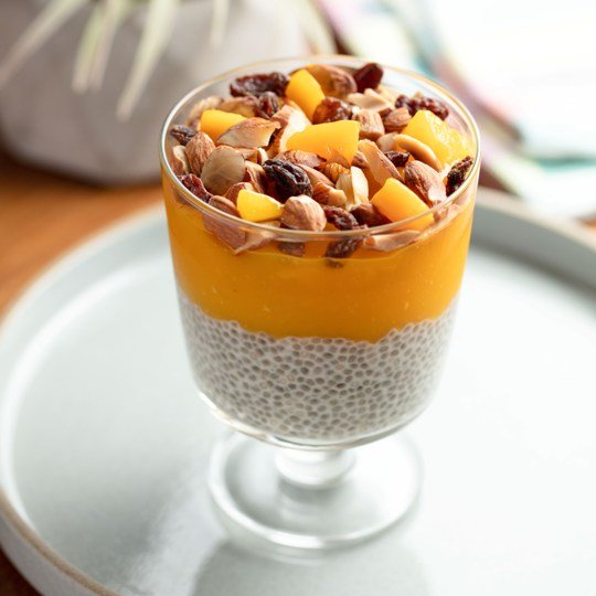 Vegan Chia Seed & Mango Oat Milk Parfait — Starbucks Hong Kong