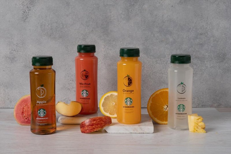Juices (Orange, Apple, Bananamix, Mangosteen) — Starbucks Indonesia
