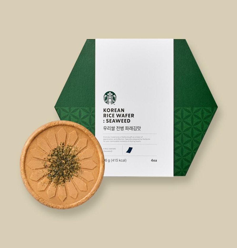 Korean Rice Wafer Seaweed — Starbucks Korea