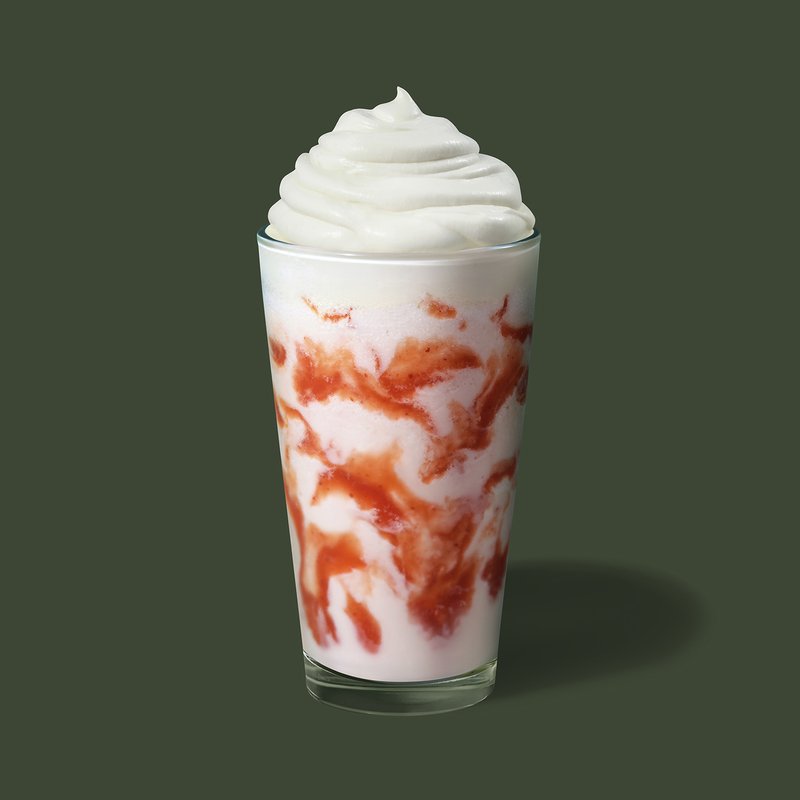 Strawberries & Cream Frappuccino — Starbucks Netherlands