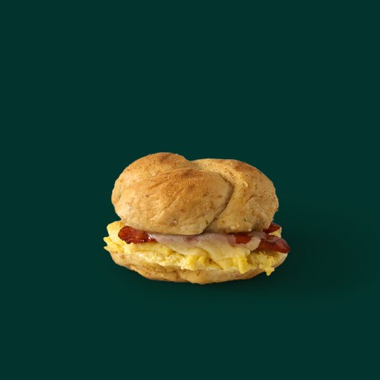 Spanish Chorizo, Egg and Mozzarella Cheese on Whole Wheat Pandesal — Starbucks Philippines