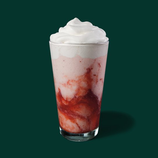 Strawberries & Cream Frappuccino — Starbucks Philippines
