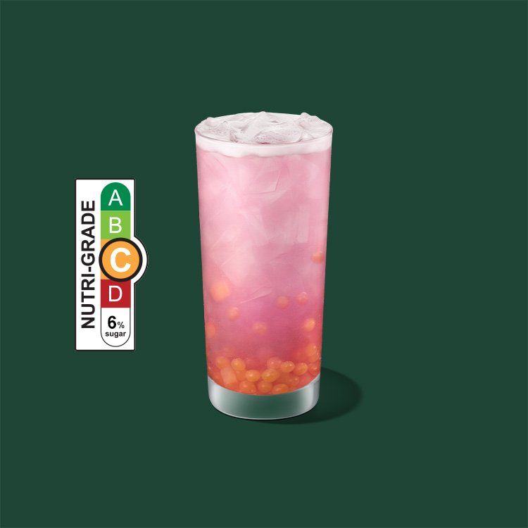 Apple Mangosteen with Glitter Pop Lemonade — Starbucks Singapore