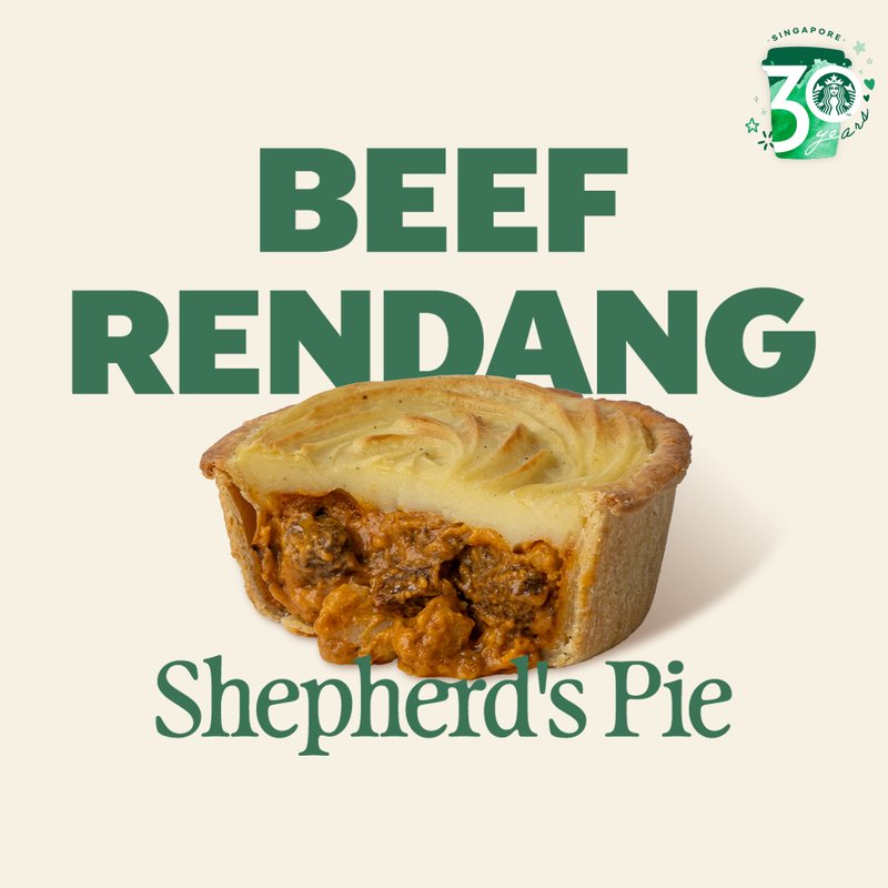 Beef Rendang Shepherd's Pie — Starbucks Singapore