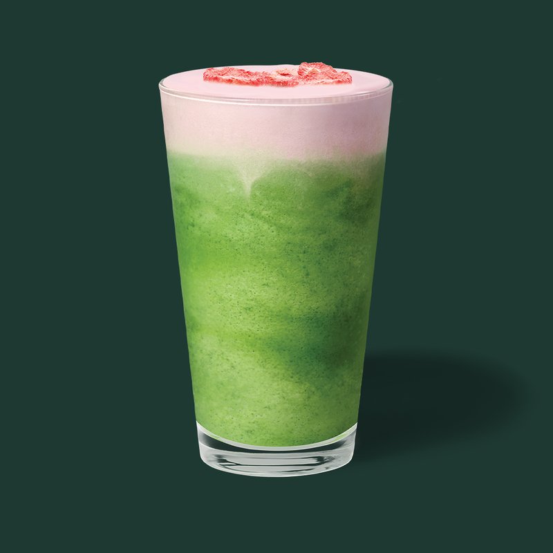 Strawberry Matcha Cloud Frappuccino — Starbucks Turkey
