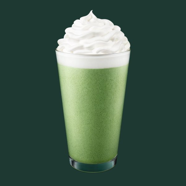 Pure Matcha Cream Frappuccino — Starbucks Taiwan