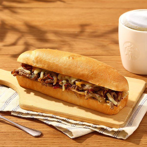 Spicy Beef & Cheese Sandwich — Starbucks Taiwan