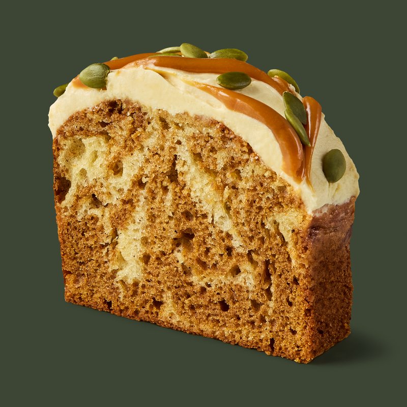Pumpkin Marble Loaf Cake — Starbucks UK