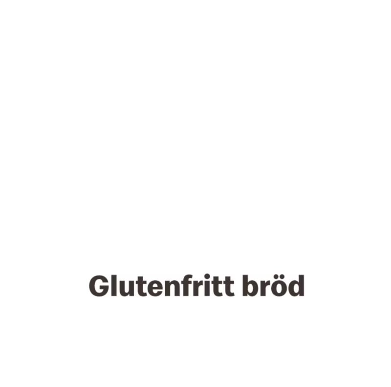Gluten-Free Bun — McDonald's Sweden