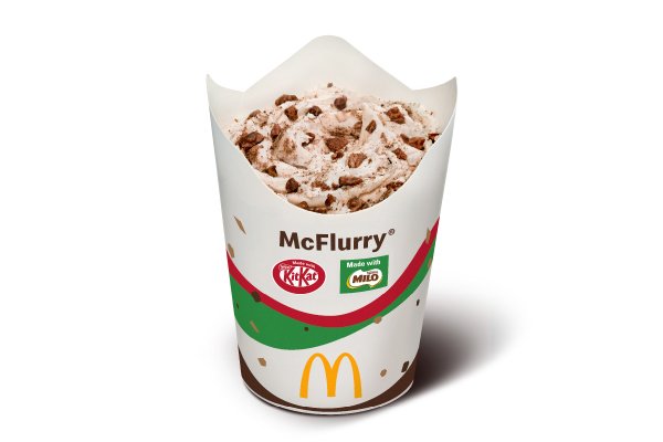 McFlurry made with KITKAT & MILO — McDonald's Thailand
