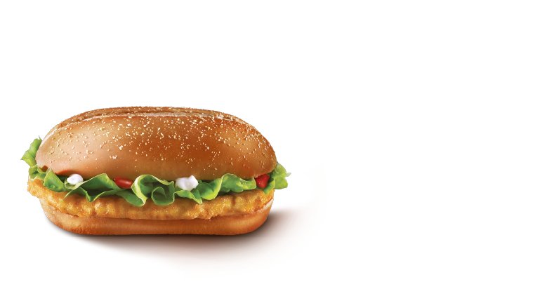 Crispy Chicken Burger — McDonald's Turkey