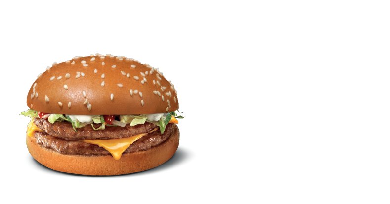 Double Köfte Burger — McDonald's Turkey