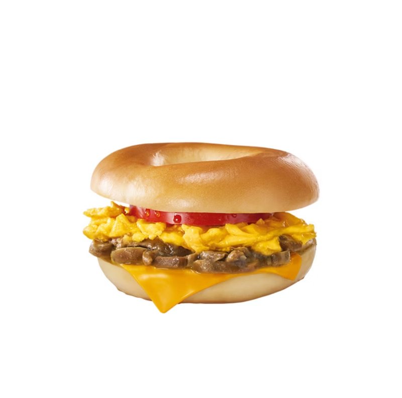 Mushroom & Egg Bagel — McDonald's Taiwan
