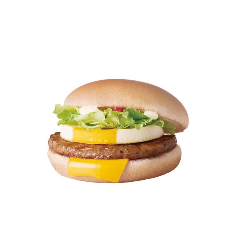 Egg Burger with Pork Sausage — McDonald's Taiwan