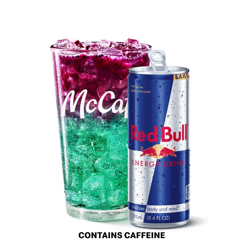 Red Bull Dragonberry Energizer — McDonald's USA