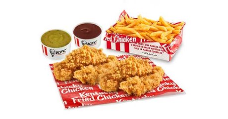 6 Ke Tiras for dipping