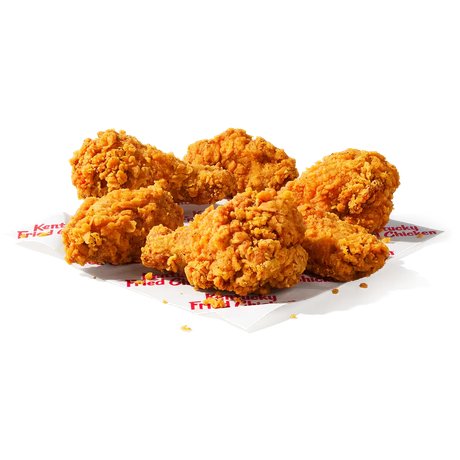 6 pc. Double Crispy Hot Wings