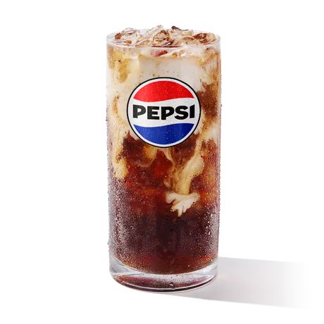 Pepsi with Sweet, Vanilla Cream