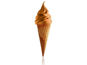 Dulce de Leche Cone