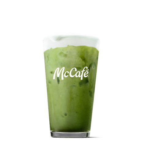 Iced Matcha Latte with Cold Foam