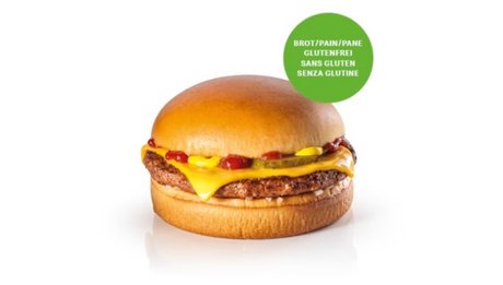 Cheeseburger on a Gluten-Free Bun