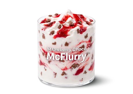 Strawberry Choco McFlurry