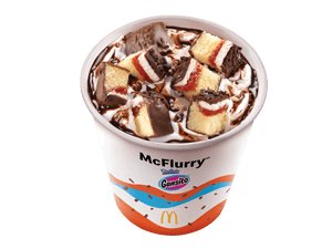Chocolate Gansito McFlurry