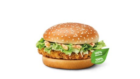 Meatless Spicy Chicken Burger