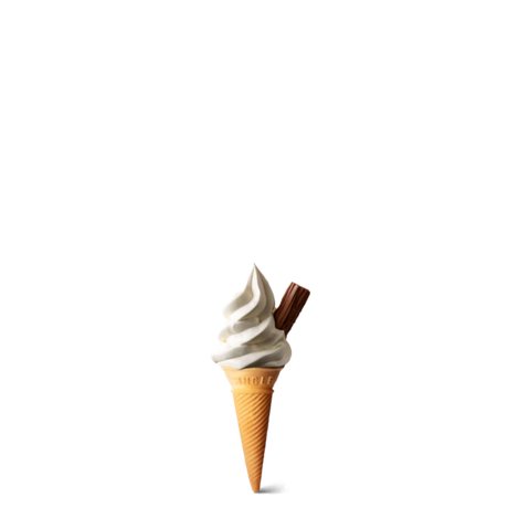 Soft Serve Cone with Cadbury Flake