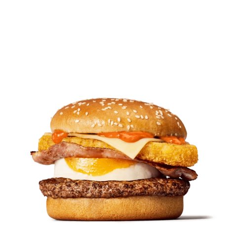 Honey Sriracha Big Brekkie Burger