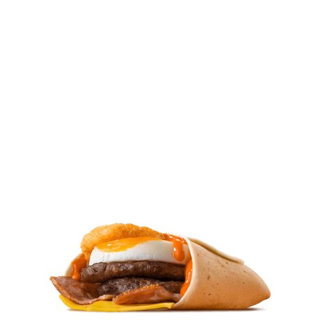 Honey Sriracha Mega Brekkie Wrap