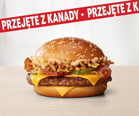 Double Maple BBQ & Bacon Quarter Pounder