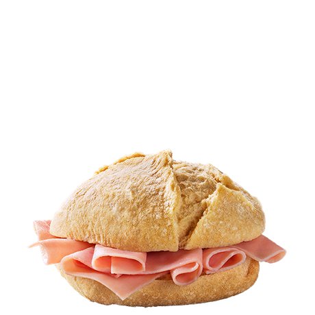 Bread Roll with Ham