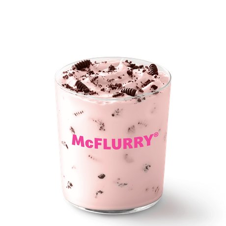 Strawberry Oreo McFlurry