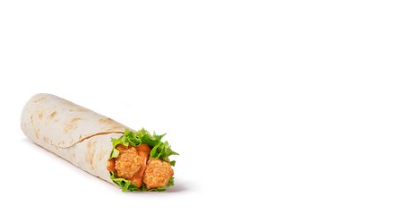 Tenders Wrap with Hot Spiced Mayo