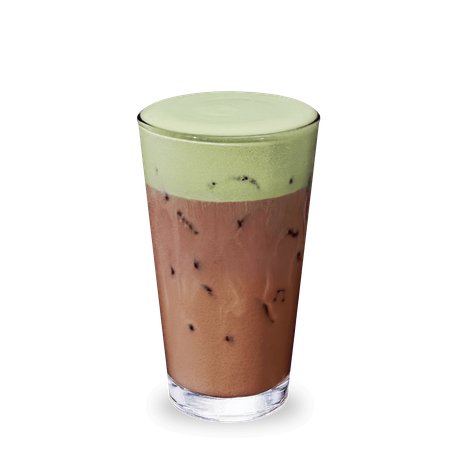 Pistachio Flavoured Iced Chocolate