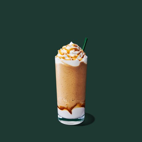 Caramel Ribbon Crunch Frappuccino Blended Beverage