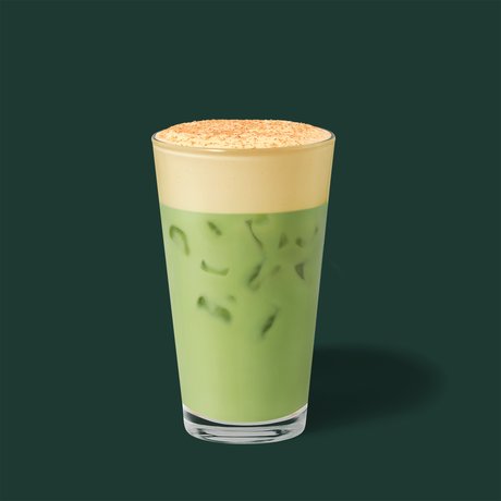Iced Pumpkin Spice Matcha Latte