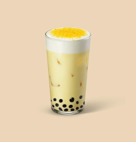 Iced Castella Sweet Potato Milk