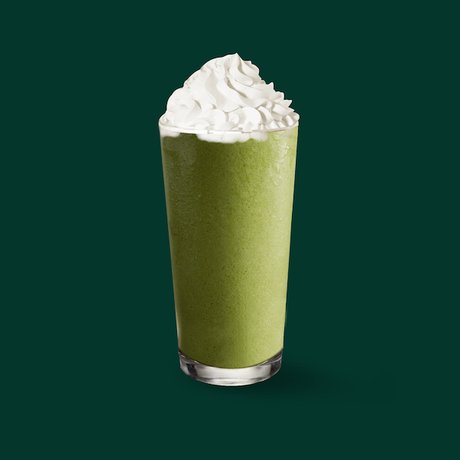 Green Tea Cream Frappuccino