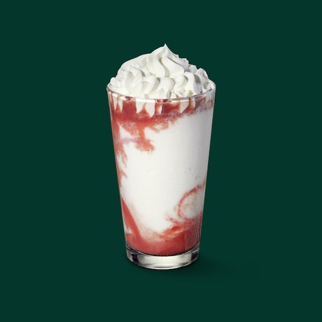 Strawberries and Crème Frappuccino