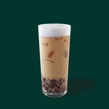 Iced Vanilla Cold Foam Coffee Jelly Black Tea